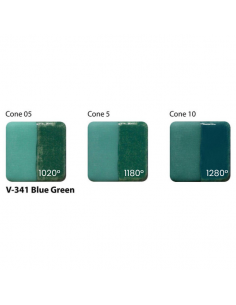 Engobe V341 Blue green I AMACO 2
