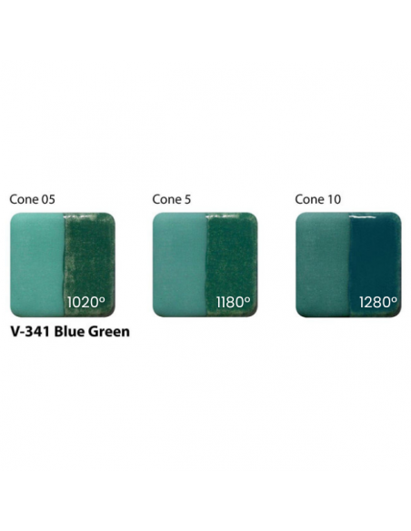 Engobe V341 Blue green I AMACO