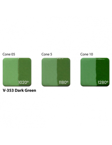 Engobe V353 Dark green I AMACO