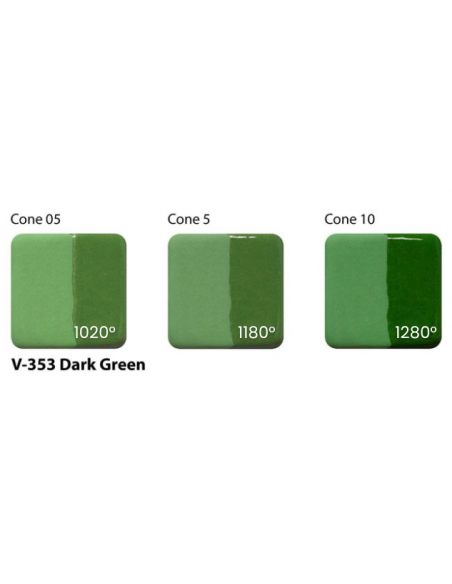Engobe V353 Dark green I AMACO