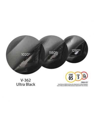 Engobe V362 Ultra black I AMACO