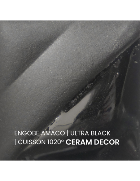 Engobe V362 Ultra black | AMACO
