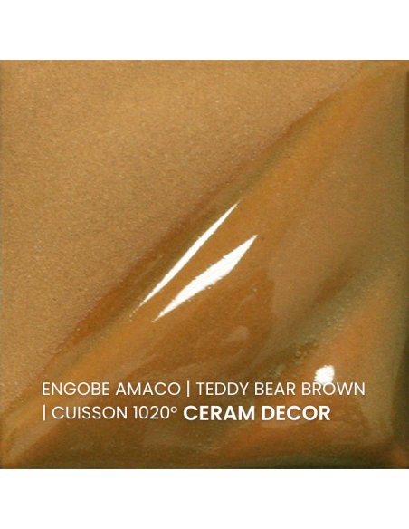 Engobe V366 Teddy bear brown | AMACO