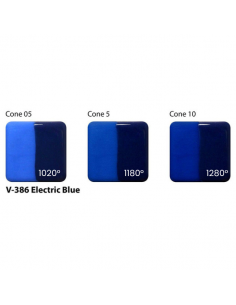 Engobe V386 Electric blue I AMACO 2