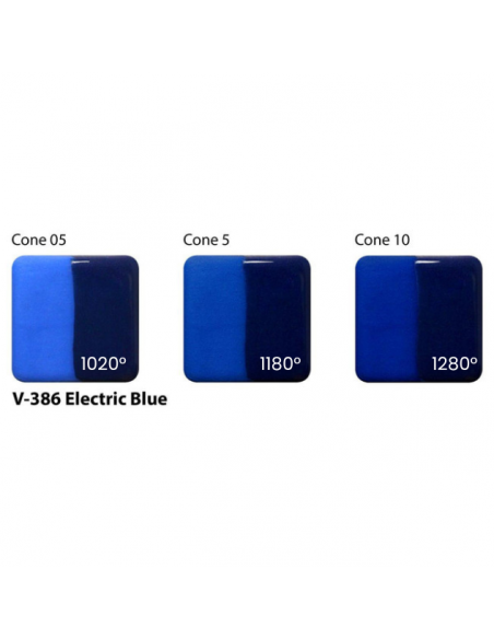 Engobe V386 Electric blue I AMACO