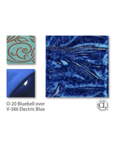 Engobe V386 Electric blue I AMACO