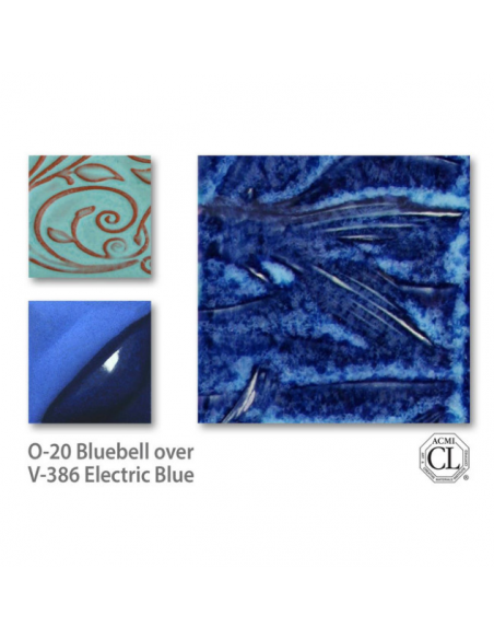 Engobe V386 Electric blue I AMACO