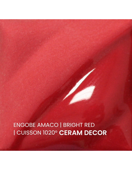Engobe V387 Bright red I AMACO