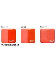 Engobe V388 Radiant red I AMACO 2