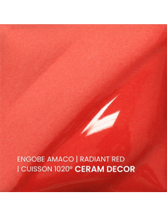 Engobe V388 Radiant red I AMACO
