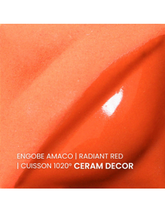 Engobe V389 Flame orange I AMACO