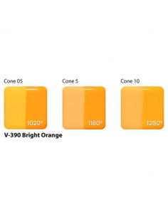Engobe V390 Bright orange I AMACO 2