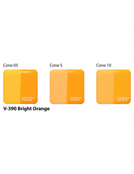 Engobe V390 Bright orange I AMACO