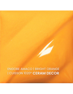 Engobe V390 Bright orange I AMACO