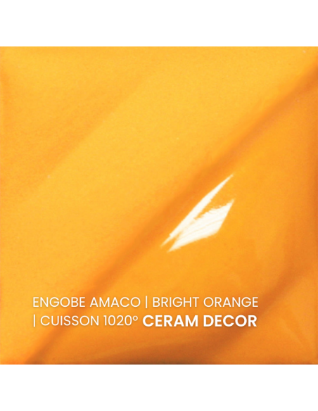 Engobe V390 Bright orange I AMACO