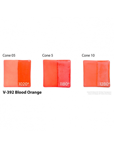 Engobe V392 Blood orange I AMACO