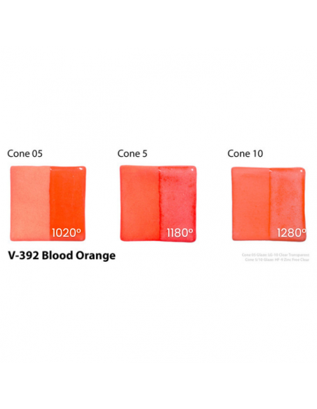 Engobe V392 Blood orange I AMACO