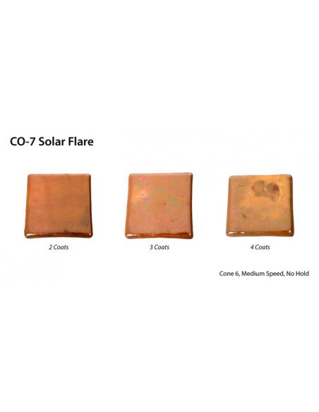 Émail grès à effet CO07 Solar flare | AMACO