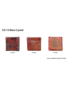 Émail grès à effet CO13 Mars crystal | AMACO 2