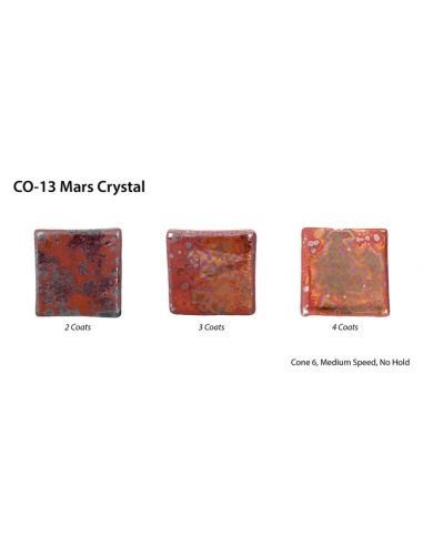 Émail grès à effet CO13 Mars crystal | AMACO