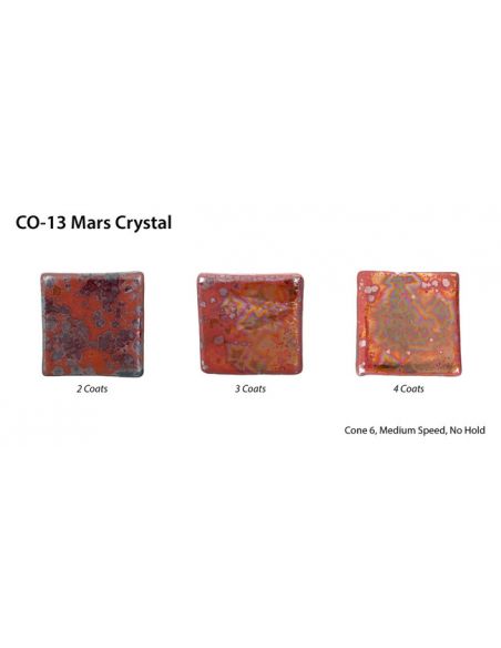 Émail grès à effet CO13 Mars crystal | AMACO