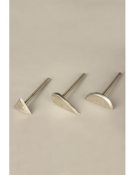 Lot de trois tournasins pour la sculpture sur plâtre