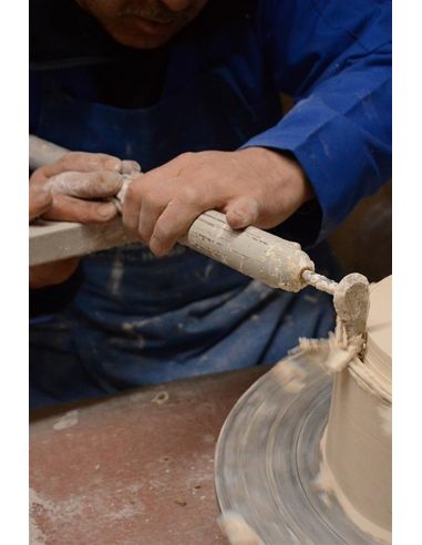 Lot de trois tournasins pour la sculpture sur...