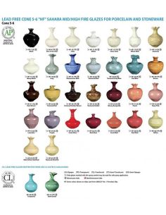 Email grès transparent Zinc-free Clear HF9 | AMACO 2