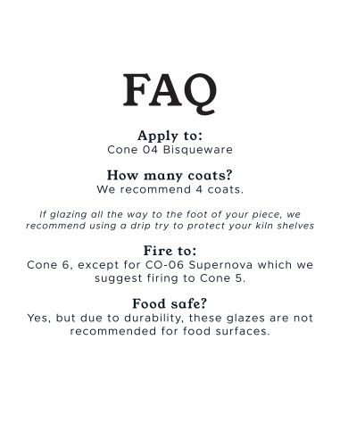 Émail grès à effet CO06 Supernova | AMACO