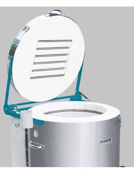 FOUR ROHDE TE 100 MCC+ 230V 1320°C  CHAUFFAGE COUVERCLE
