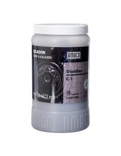 Émail grès C-1 Obsidian | AMACO 2