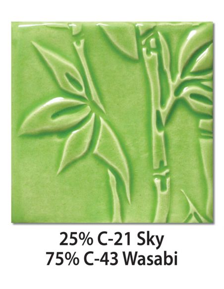 Émail grès C-43 Wasabi | AMACO