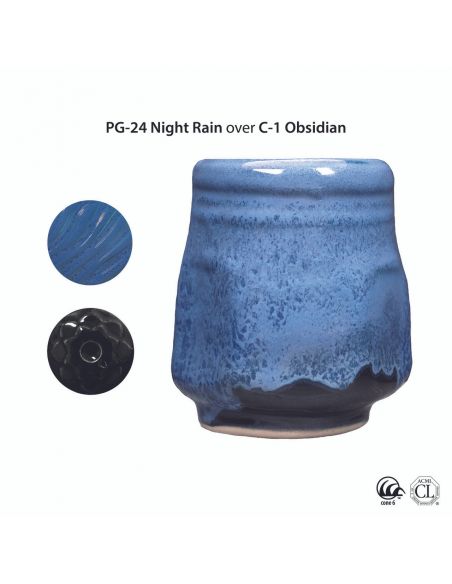 Émail grès PG-24 Night Rain | AMACO