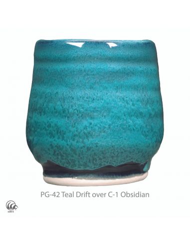 Émail grès PG-42 Teal Drift | AMACO
