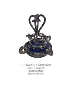 Émail grès PC-25 Textured Turquoise | AMACO 2