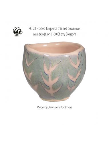 Émail grès PC-28 Frosted Turquoise | AMACO