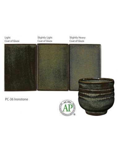 Émail grès PC-36 Ironstone | AMACO