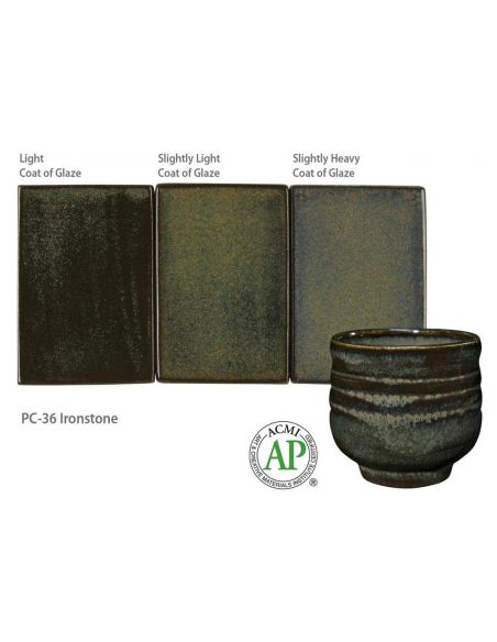 Émail grès PC-36 Ironstone | AMACO