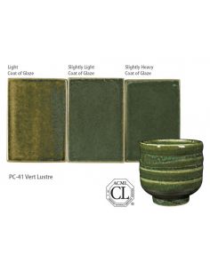 Émail grès PC-41 Vert lustre | AMACO 2