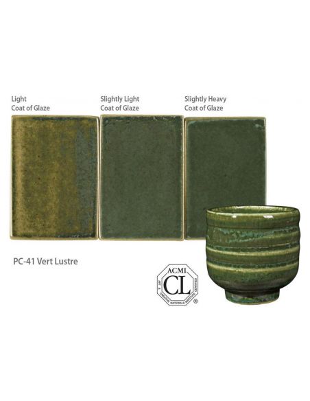 Émail grès PC-41 Vert lustre | AMACO