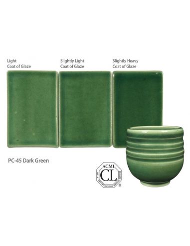 Émail grès PC-45 Dark green | AMACO