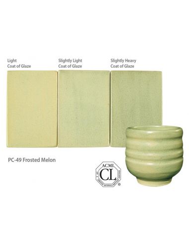 Émail grès PC-49 Frosted melon | AMACO