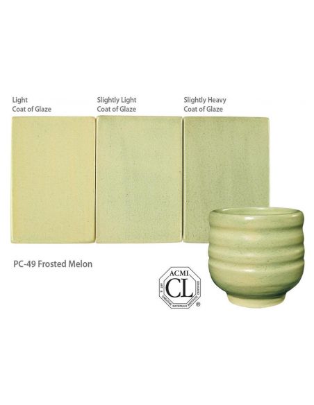 Émail grès PC-49 Frosted melon | AMACO