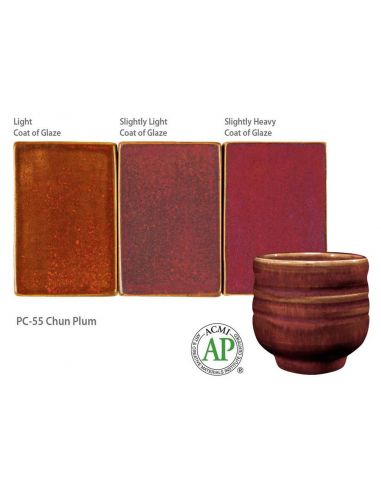 Émail grès PC-55 Chun Plum | AMACO