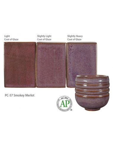 Émail grès PC-57 Smokey Merlot | AMACO