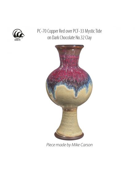 Émail grès PC-70 Copper red | AMACO