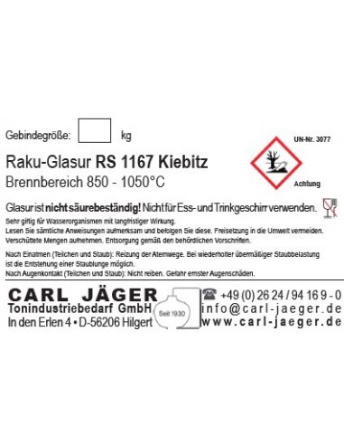 Email raku marron cuivré I CJ1167RS