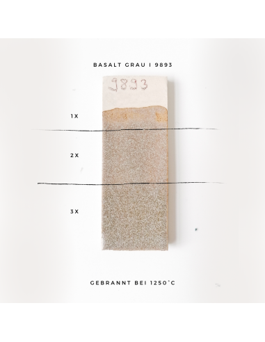 BO9893 Émail Grès Gris basalte |BOTZ