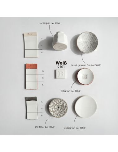 BO9101 Émail faïence blanc brillant | BOTZ