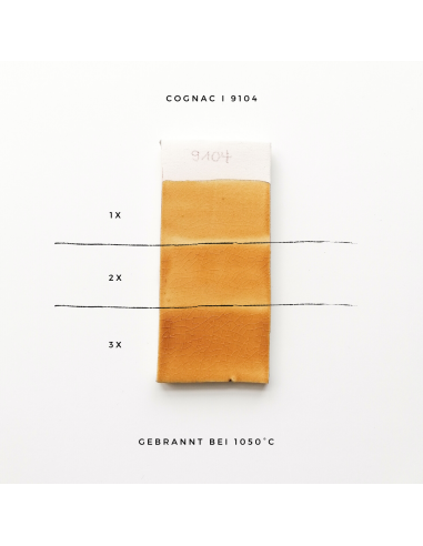 BO9104 Émail faïence Cognac brillant | BOTZ